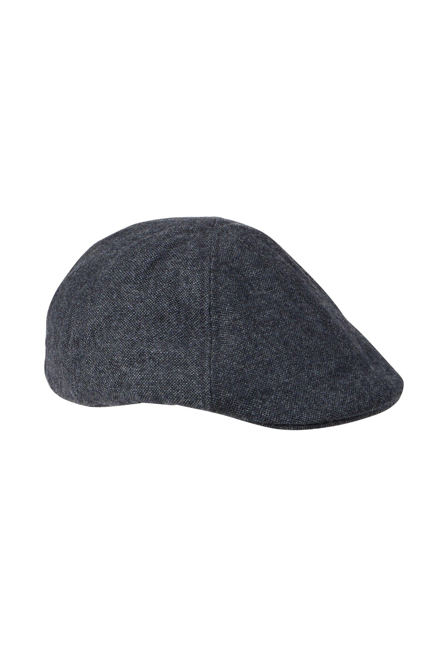 camel active - Flat Cap aus Wolle und Polyester mit Baumwollfutter rock grey - Gr. - L von camel active