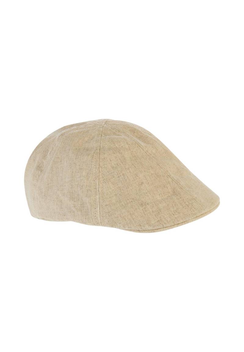 camel active - Flat Cap mit Gummizug beige - Gr. - L von camel active