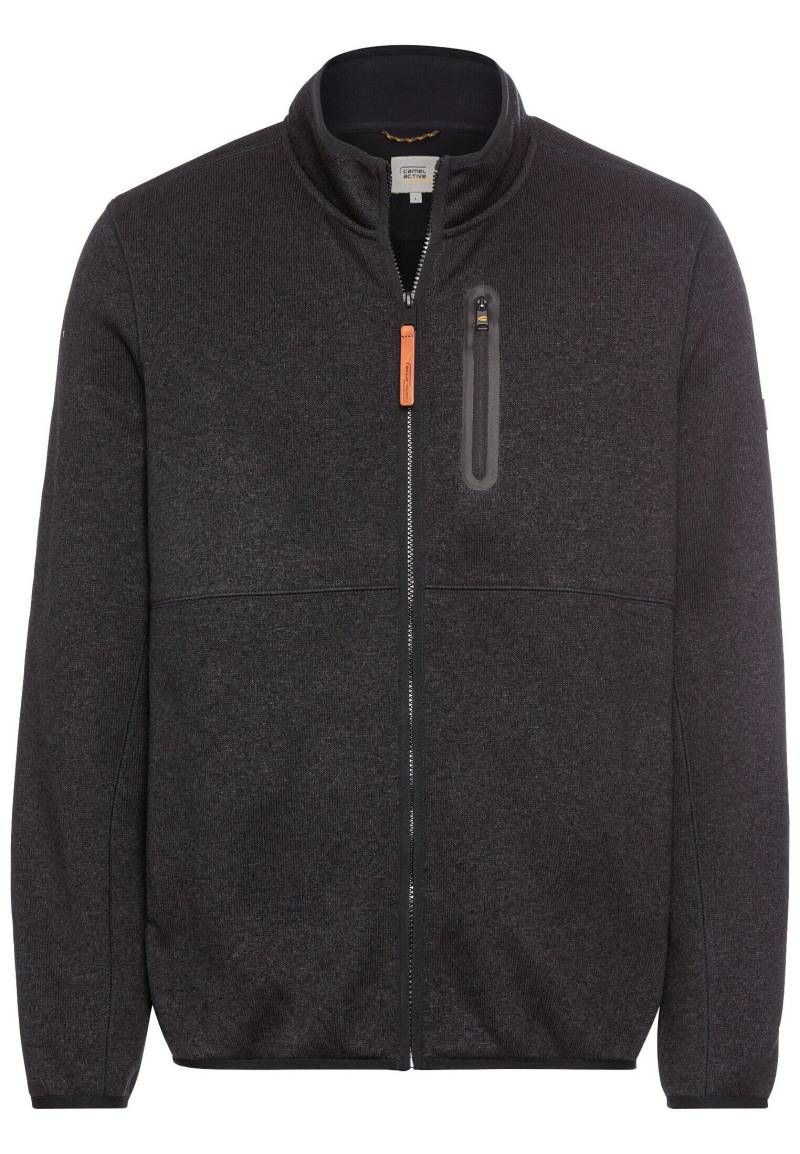 camel active - Fleecejacke mit Reißverschluss night blue - Gr. - L von camel active