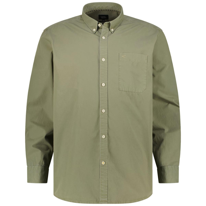 camel active Freizeithemd mit Garment-Dye-Färbung von camel active