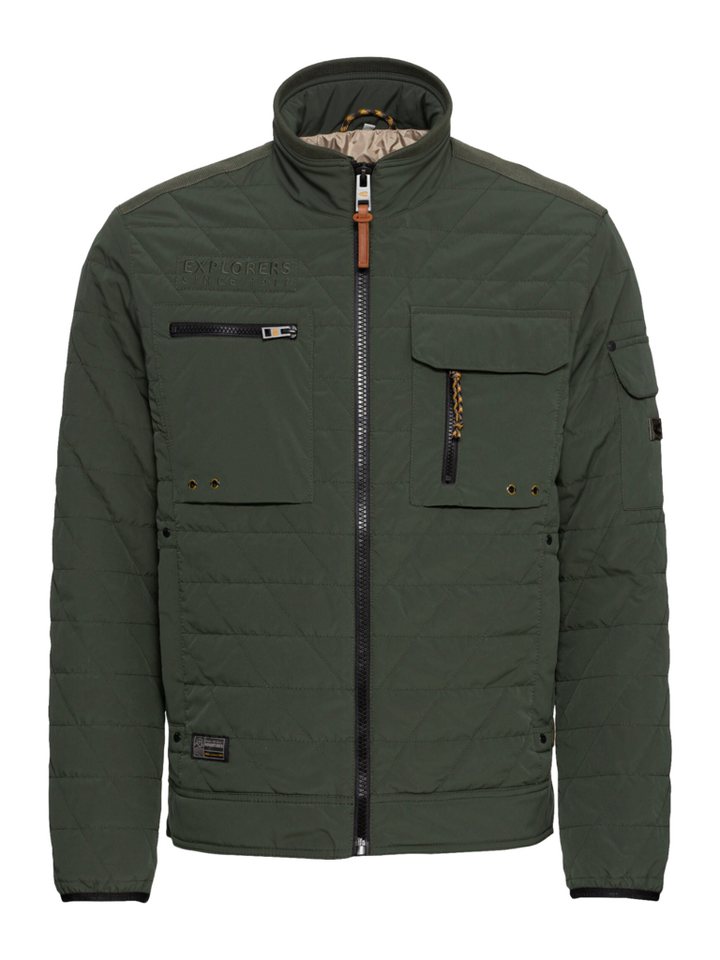 camel active Funktionsjacke Stepp Blouson mit Stehkragen - Regular Fit von camel active