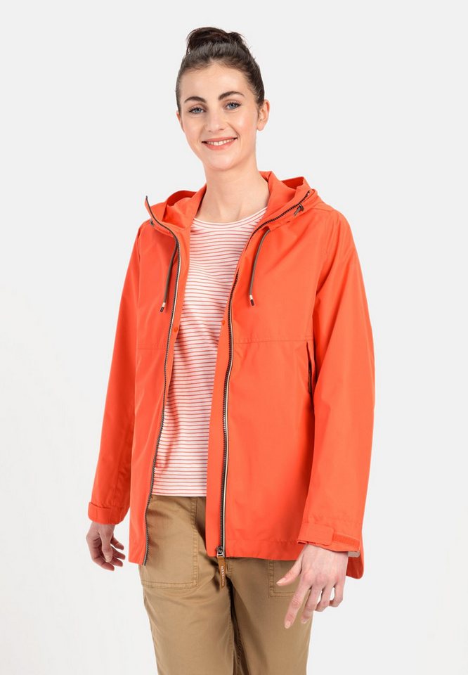 camel active Funktionsjacke aus recyceltem Polyester Markenlabel von camel active