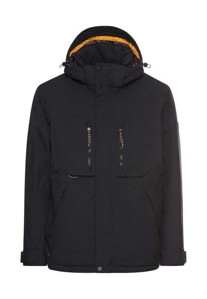 camel active Funktionsjacke mit abnehmbarer Kapuze Reflektierende Details von camel active
