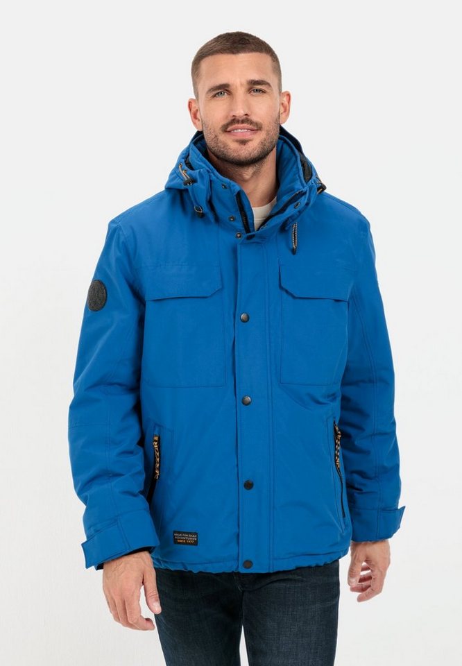 camel active Funktionsjacke mit abnehmbarer Kapuze Reflektierende Details von camel active