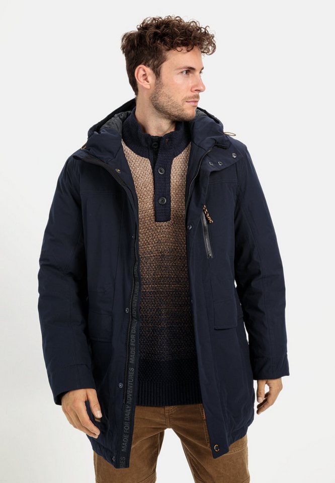 camel active Funktionsjacke mit reflektierendem Print Markenlabel von camel active