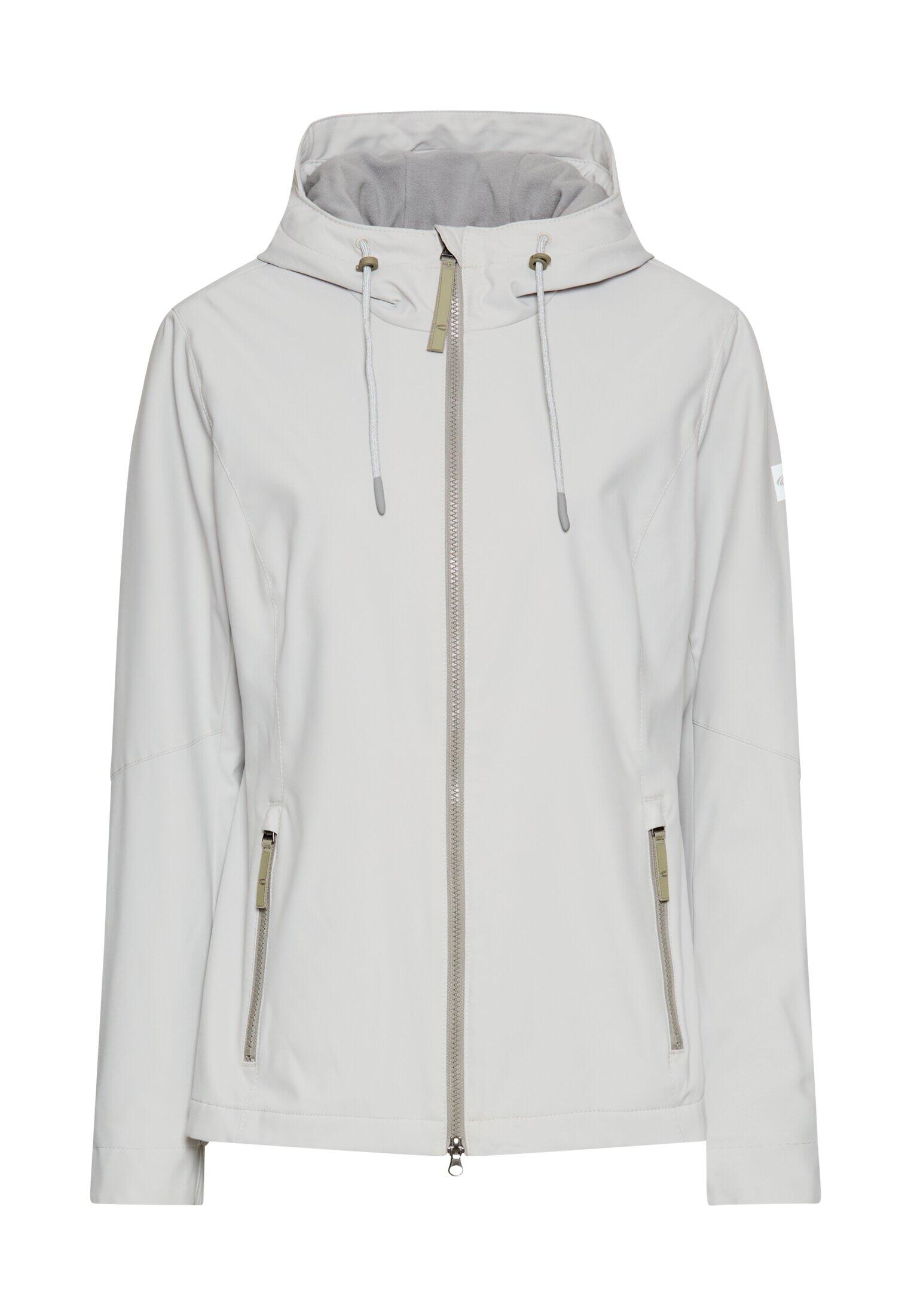 camel active - Funktionsjacke mit verstellbarer Kapuze silver - Gr. - 36 von camel active