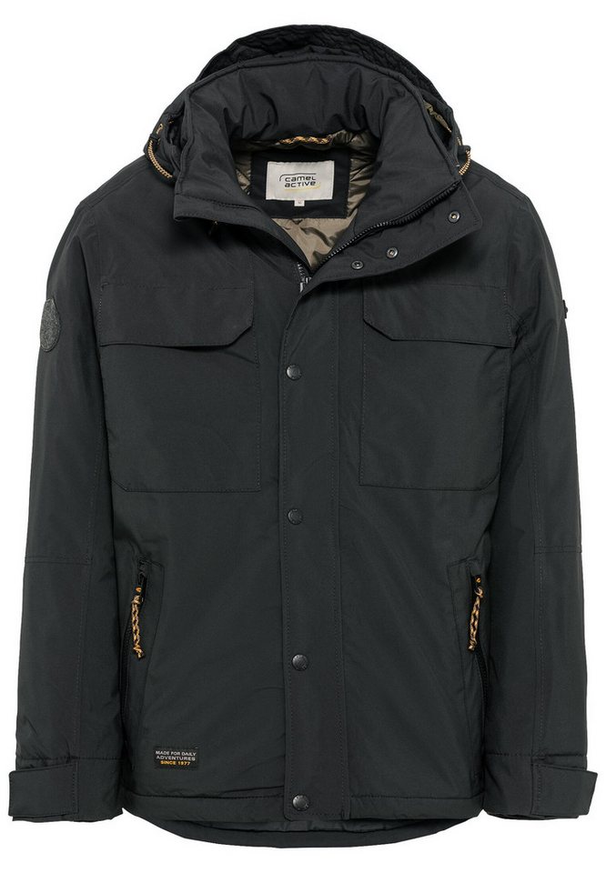 camel active Funktionsjacke teXXXactive® Funktionsjacke mit abnehmbarer Kapuze von camel active
