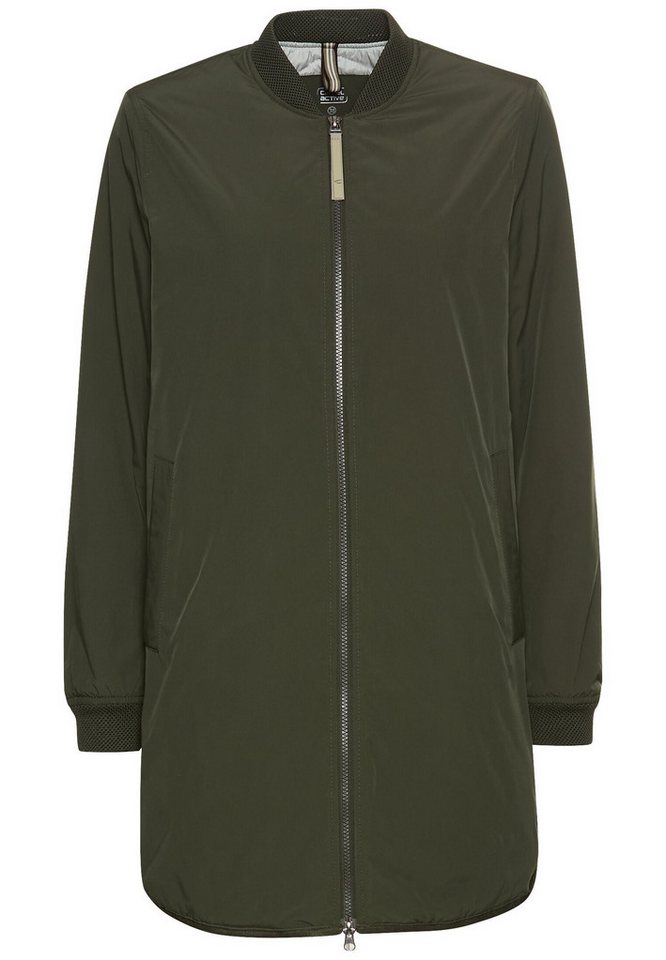 camel active Funktionsmantel aus reinem Polyester Stehkragen von camel active