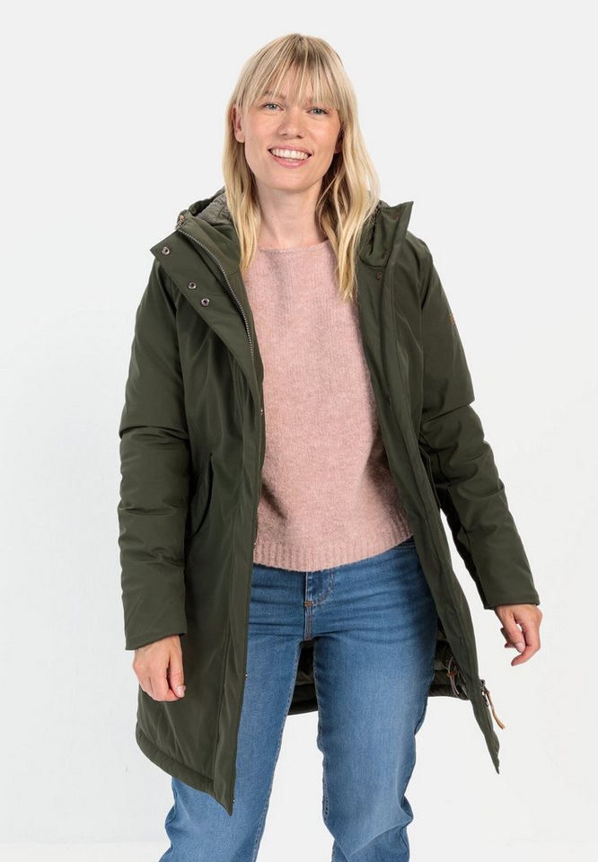 camel active Funktionsmantel mit Kapuze Langarm Kapuze Kapuze von camel active