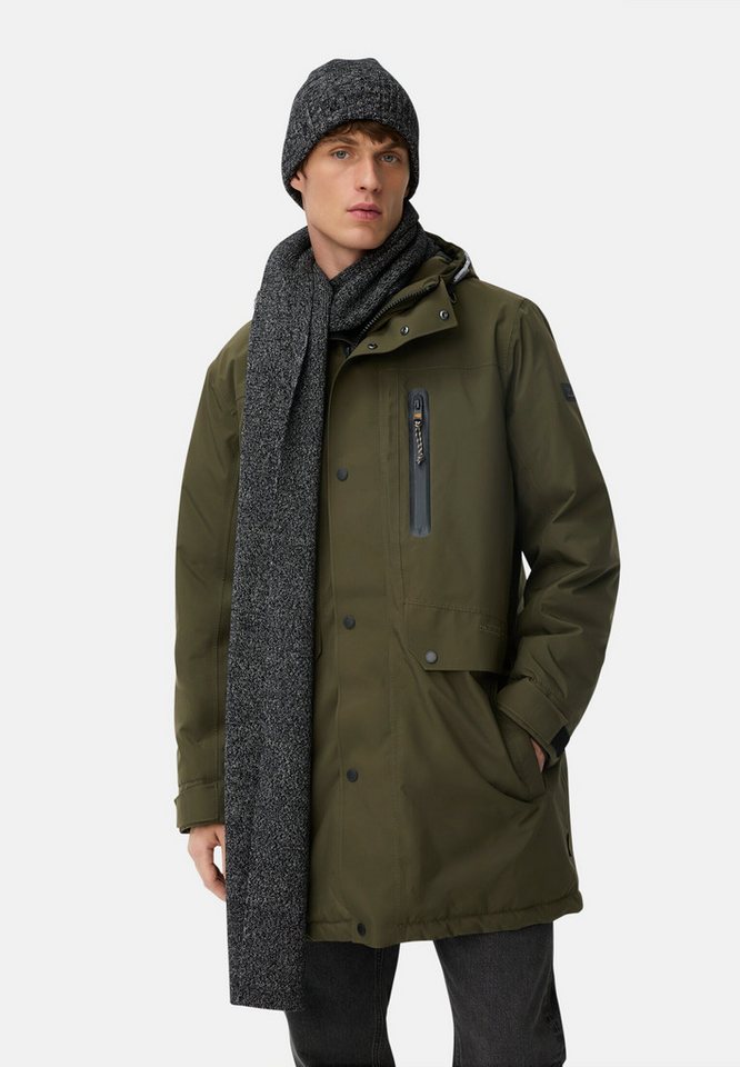 camel active Funktionsparka mit Kapuze Langarm Kapuze von camel active