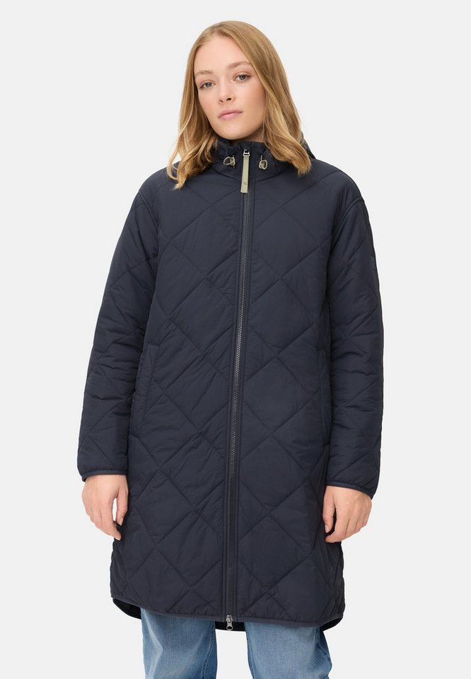 camel active Funktionsparka mit einem Zwei-Wege Reißverschluss Langarm Kapuze von camel active