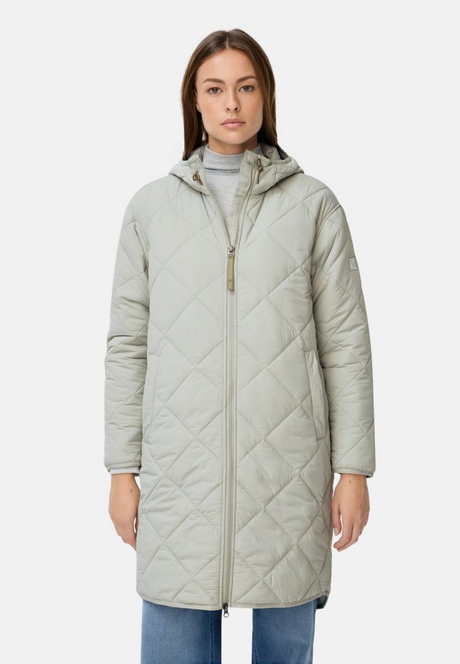 camel active Funktionsparka mit einem Zwei-Wege Reißverschluss Langarm Kapuze von camel active