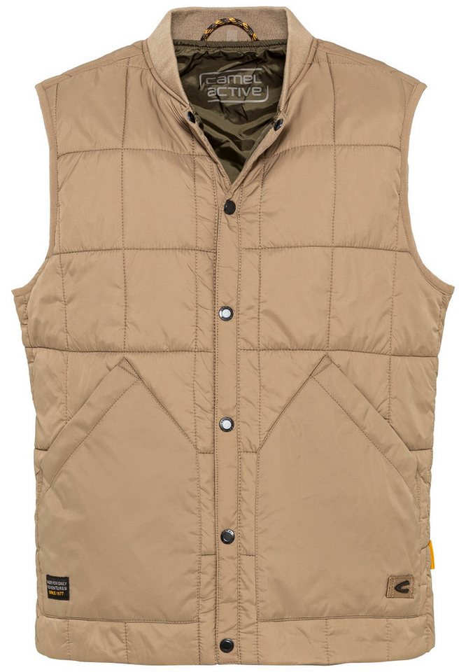 camel active Funktionsweste Packable Outdoor Weste mit Kapuze von camel active