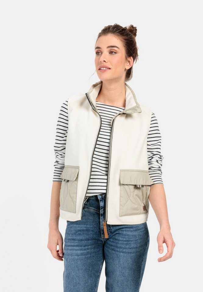 camel active Funktionsweste mit Stehkragen ärmellos Stehkragen Weste_Casual Weste von camel active