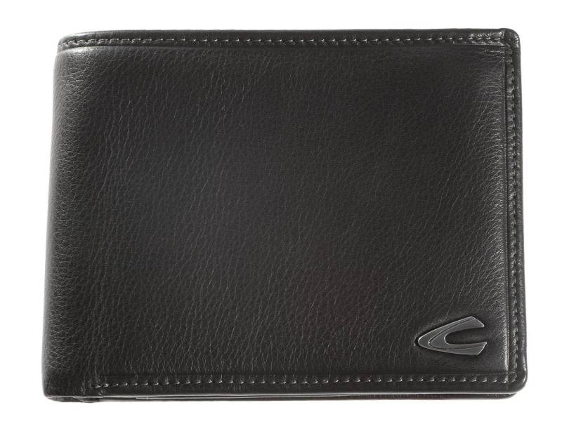 camel active Geldbörse Herren querformat, Leder schwarz black vegas von camel active