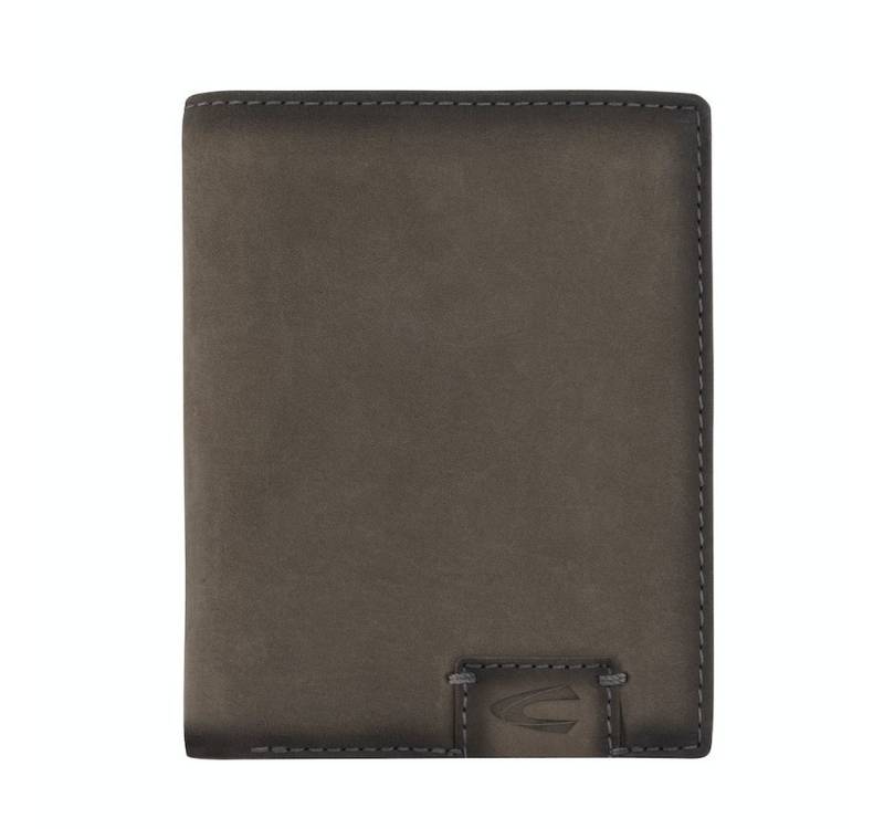 camel active Geldbörse Herrenbörse Brieftasche Ledergeldbörse hochformat grau grey dallas von camel active