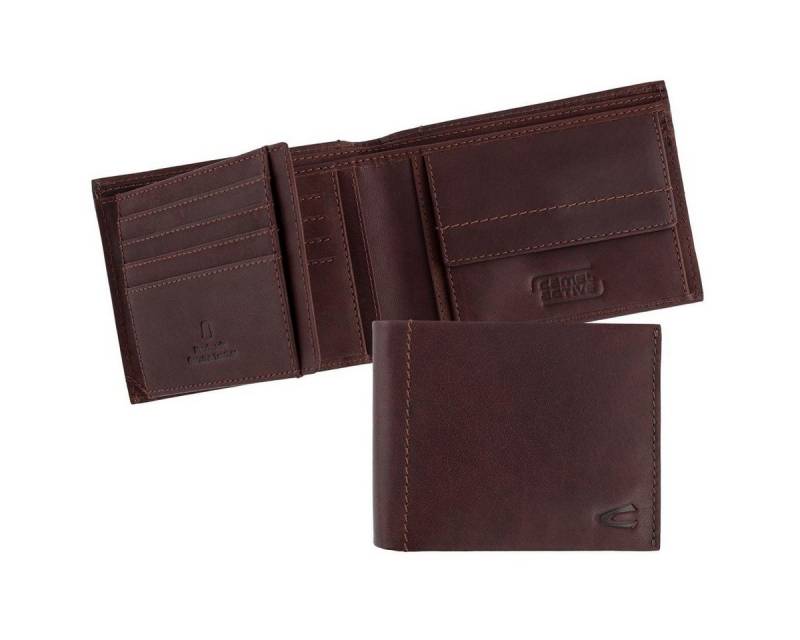 camel active Geldbörse Herrenbörse querformat, Leder braun brown niagara von camel active