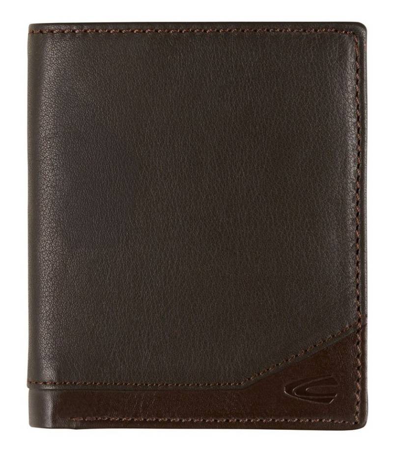 camel active Geldbörse High Form Wallet, aus echtem Leder mit RFID-Blocker Schutz von camel active