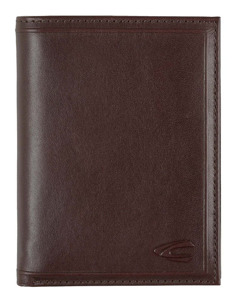camel active Geldbörse High Form Wallet, aus echtem Leder mit RFID-Blocker Schutz von camel active