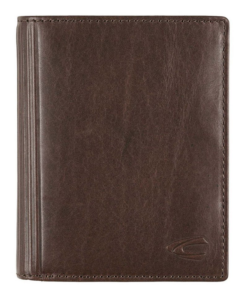 camel active Geldbörse High Form Wallet, aus echtem Leder mit RFID-Blocker Schutz von camel active