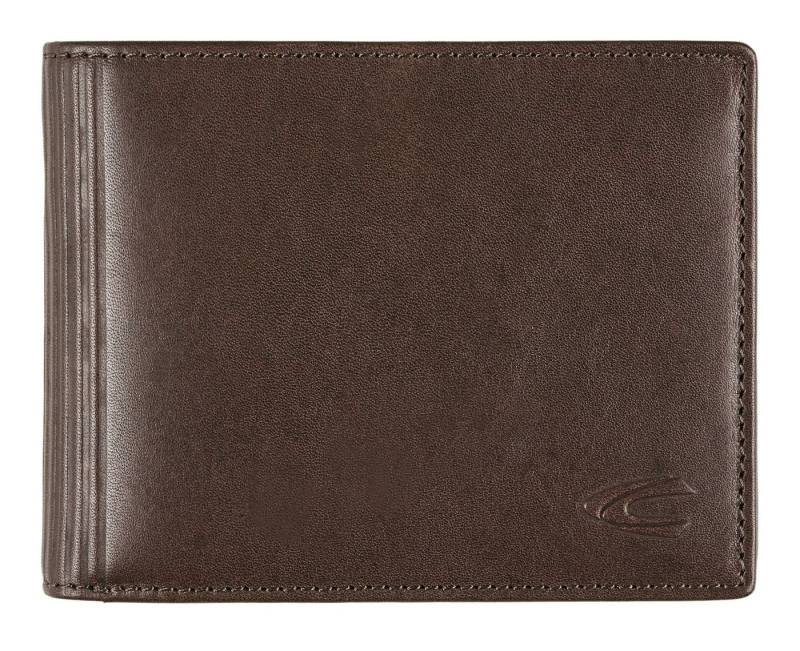 camel active Geldbörse Horizontal Wallet, aus echtem Leder mit RFID-Blocker Schutz von camel active