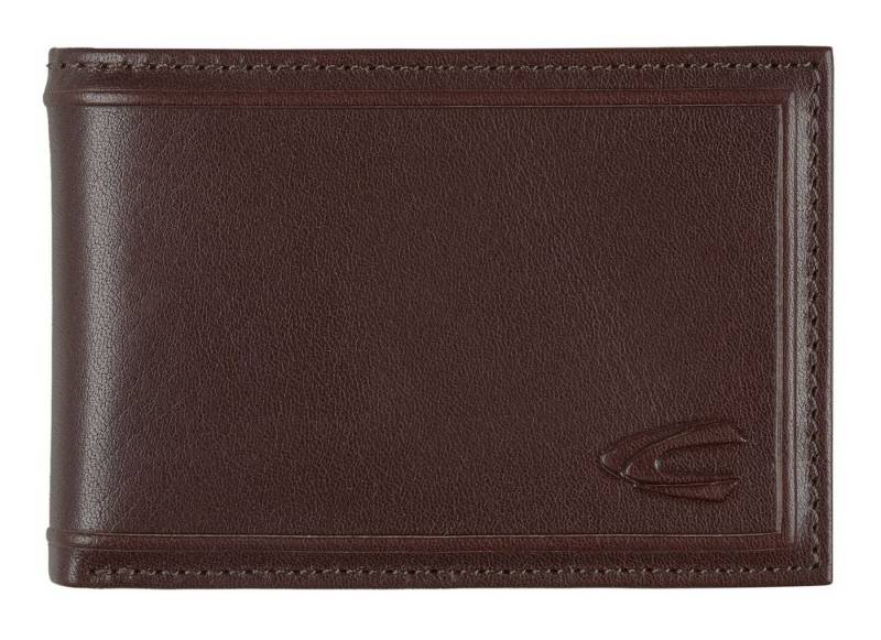 camel active Geldbörse Horizontal Wallet, aus echtem Leder mit RFID-Blocker Schutz von camel active