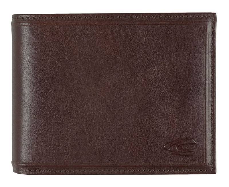 camel active Geldbörse Horizontal Wallet, aus echtem Leder mit RFID-Blocker Schutz von camel active