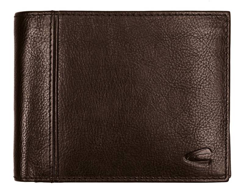 camel active Geldbörse Horizontal Wallet, aus echtem Leder mit RFID-Blocker Schutz von camel active