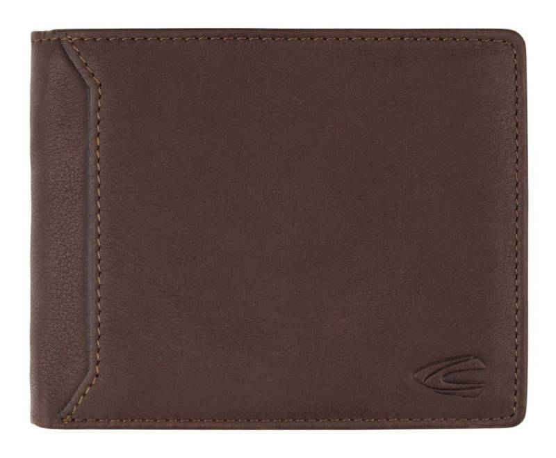 camel active Geldbörse Horizontal Wallet, aus echtem Leder mit RFID-Blocker Schutz von camel active