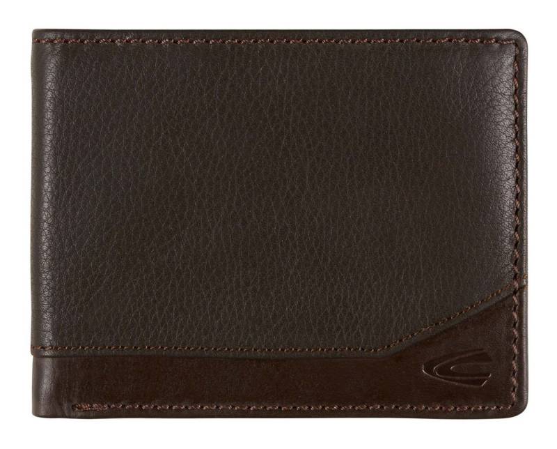camel active Geldbörse Jeans Wallet, aus echtem Leder mit RFID-Blocker Schutz von camel active