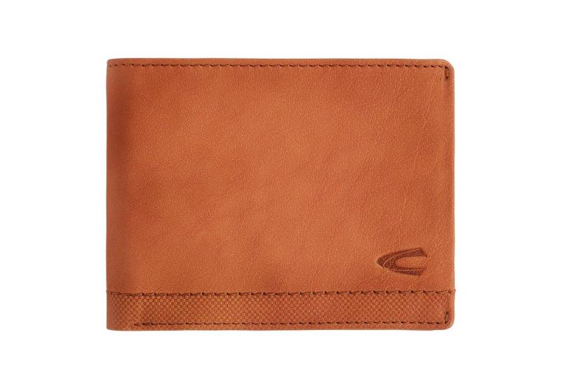 camel active Geldbörse Nimbus, weich genarbtes Leder mit leicht abgesetzten Ziernähten, RFID Schutz von camel active