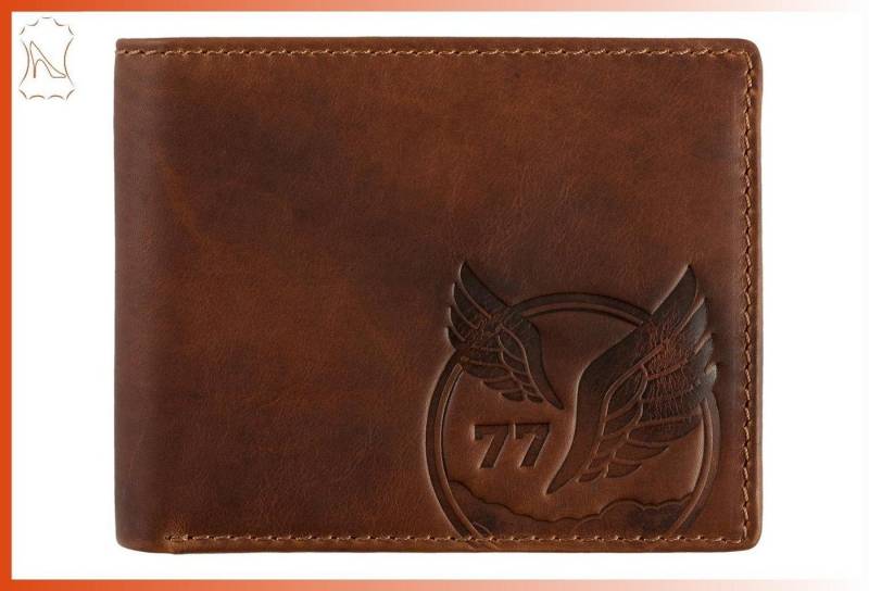 camel active Geldbörse Scheintasche Geldbörse Herrenbörse querformat, Leder braun brown nepal von camel active