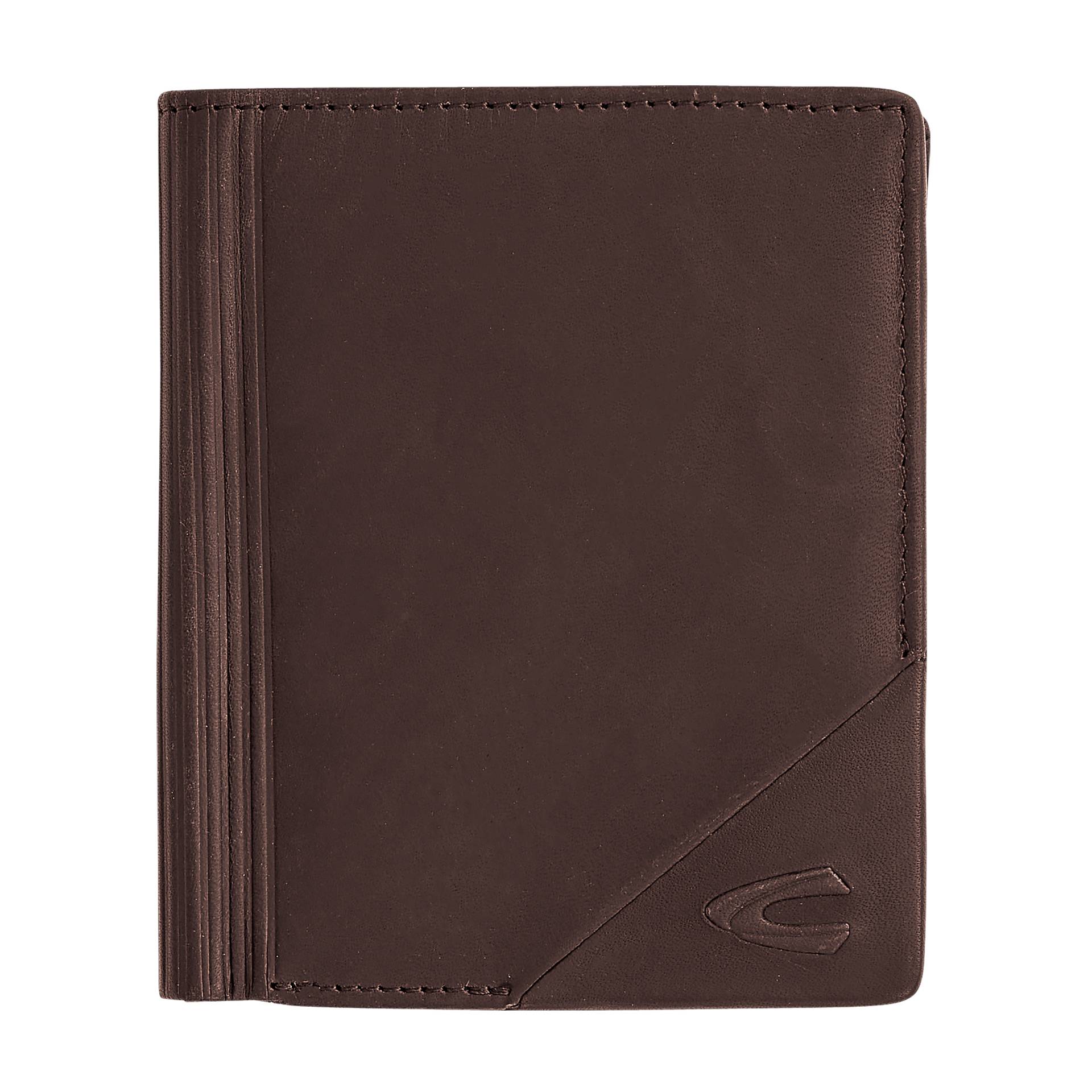 camel active Geldbörse "Taiga" aus matttem Leder mit vertikal geprägten Linien und RFID Schutz von camel active