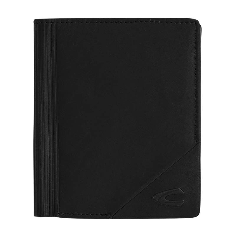 camel active Geldbörse "Taiga" aus matttem Leder mit vertikal geprägten Linien und RFID Schutz von camel active