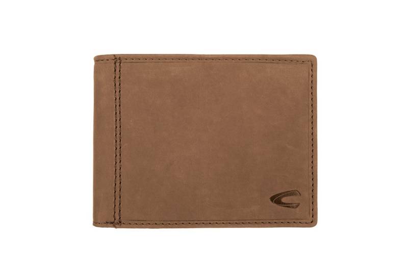 camel active Geldbörse Vietnam, aus robustem Hunter-Leder und doppelten Ziernähten mit RFID Schutz von camel active