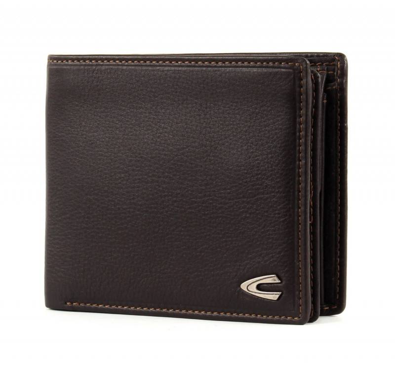 camel active Geldbörse Wallet, aus echtem Leder mit RFID-Blocker Schutz von camel active