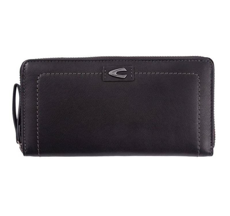 camel active Geldbörse camel active Leder Tarma Reißverschluss-Langbörse, schwarz von camel active