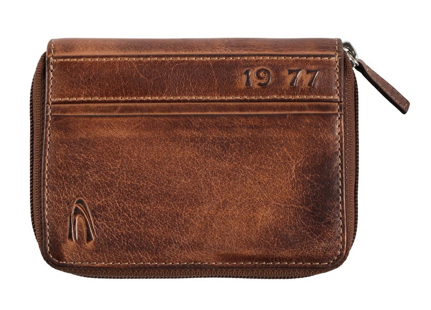 camel active Geldbörse camel active Reißverschlussbörse Leder-Geldbörse braun brown melbourne von camel active