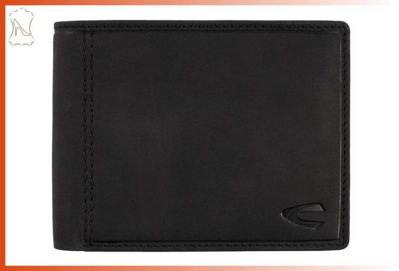 camel active Geldbörse Herrenbörse querformat, Leder schwarz black vietnam von camel active