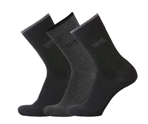 camel active Geschenkbox Herren Socken schwarz 3er Pack uni basic black, SockSizes:39-42 von camel active