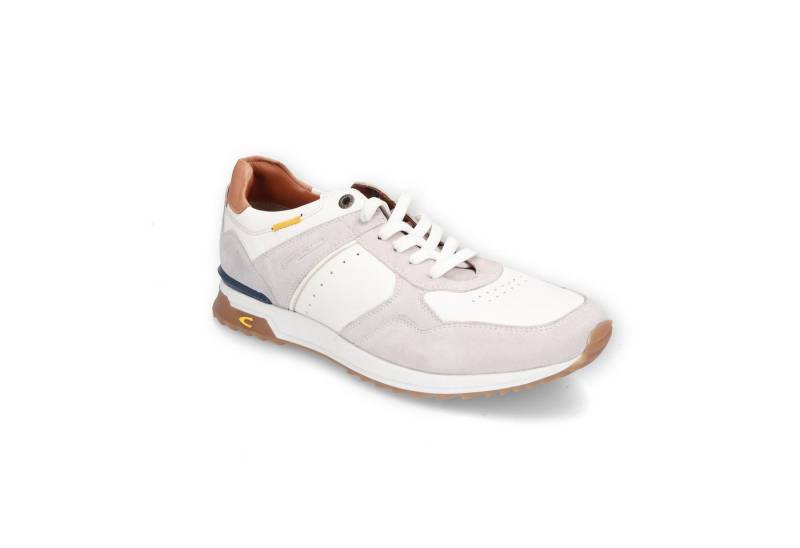 camel active Halbschuh Split/Nappa OFFWEISS/BRAUN Schnürschuh von camel active