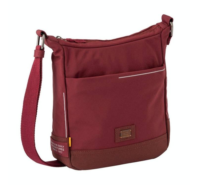 camel active Handtasche Handtasche Schultertasche Damentasche dunkelrot bordeaux von camel active