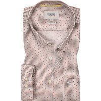 camel active Herren Hemd orange gemustert von camel active