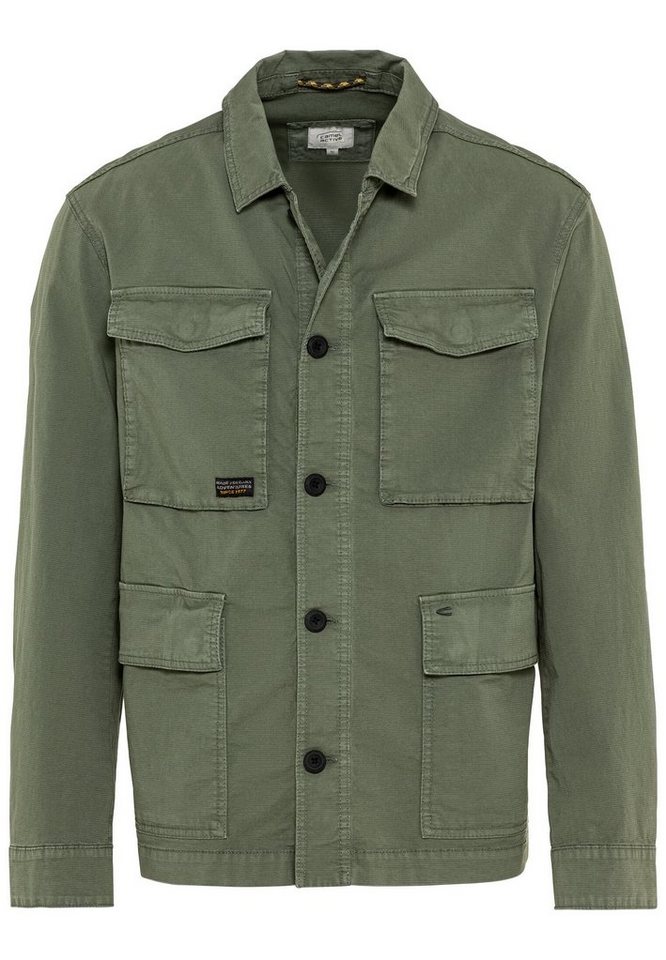 camel active Hemdjacke Overshirt mit 2-Wege Stretch von camel active