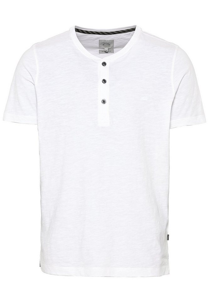 camel active Henleyshirt Henley Slub Yarn camel active Henleyshirt Henley Slub Yarn von camel active