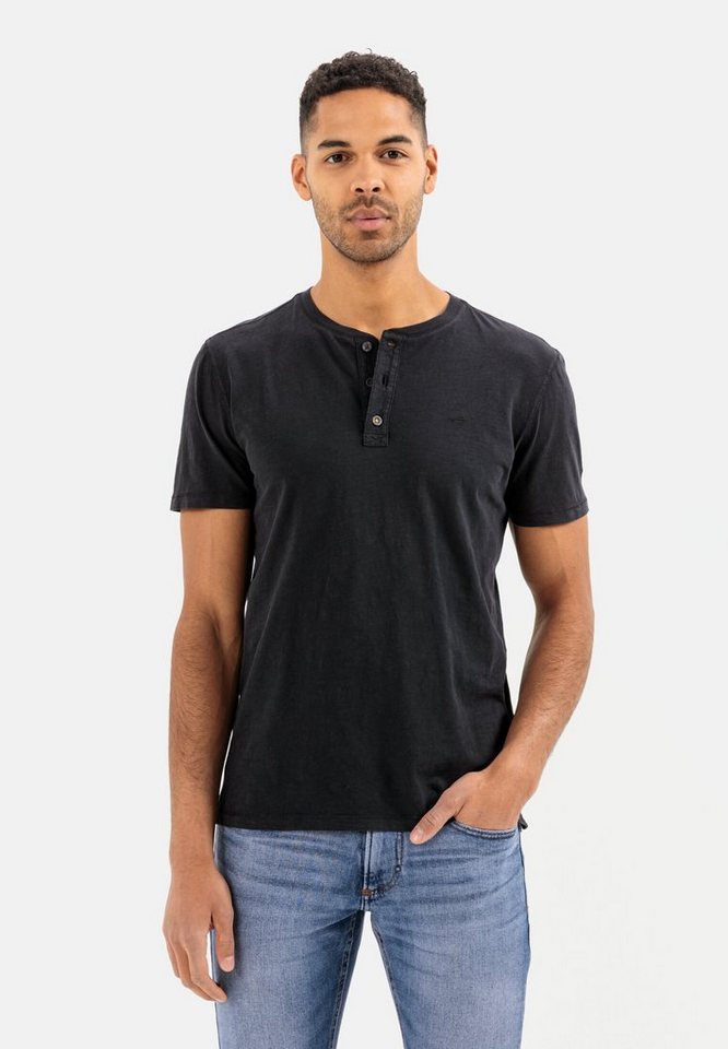 camel active Henleyshirt Kurzarm Henley von camel active