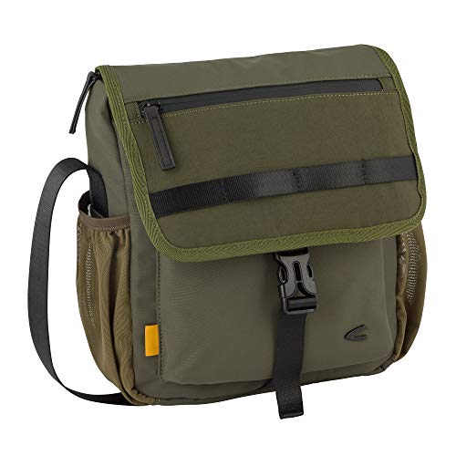 camel active bags Austin Herren Umhängetasche Messenger Bag Mittelgroß Grün von camel active