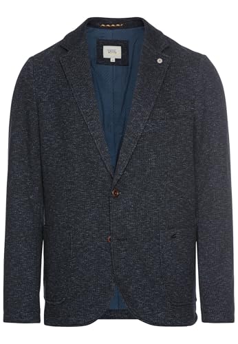 camel active Herren 2-Knopf Sakko in melierter Optik Dunkelblau, menswear-48 von camel active