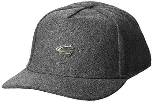 camel active Herren 406280/6C28 Baseballkappe, Dark Grey, OS von camel active