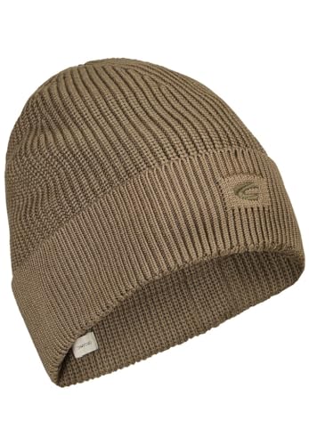 camel active Herren 406470/2m47 Beanie Mütze, Dunkelgrün, Einheitsgröße EU von camel active